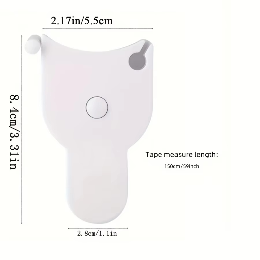 1개 1.5m 신체 측정용 줄자, 허리둘레 측정용 재단 - Tape Measure 리뷰 및 가격