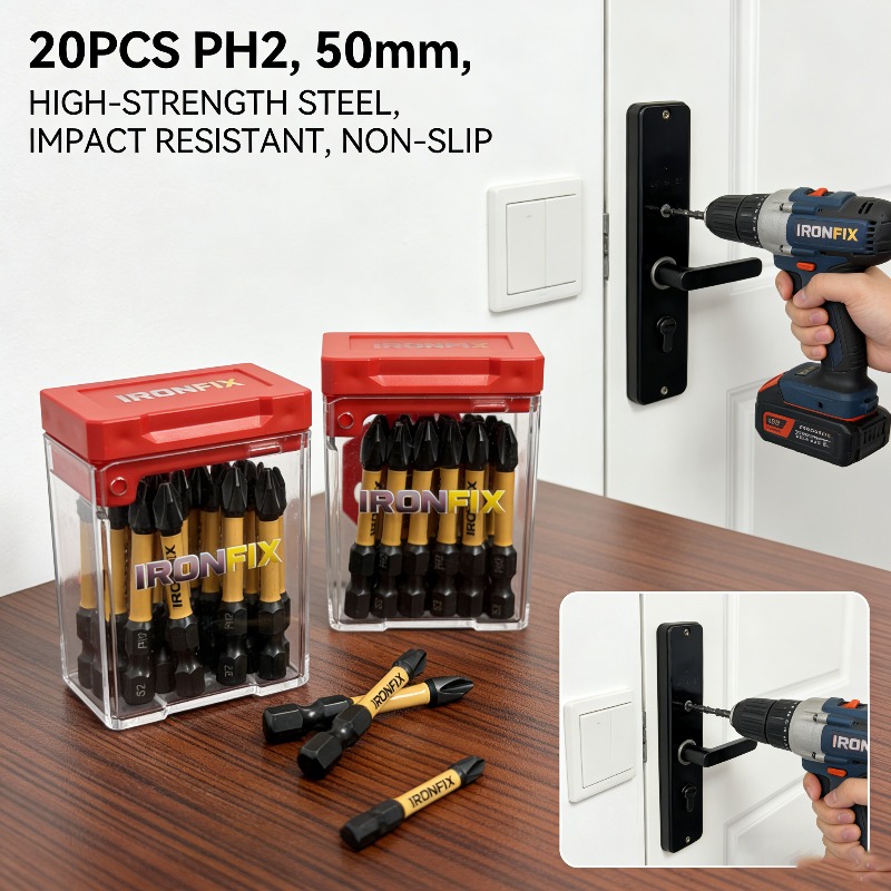 내구성이 뛰어난 PH2 스크루드라이버 비트 20개 세트 - Drill Bits 리뷰 및 가격
