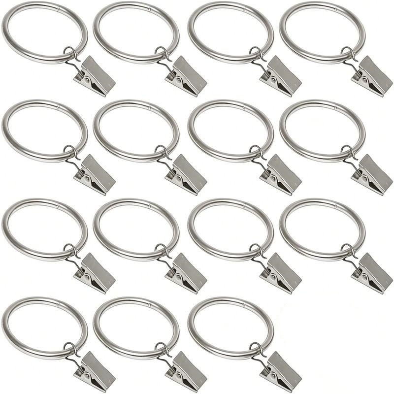 45개 32mm 금속 커튼 걸이 링, 간편하게 막대에  - Curtain Rods 리뷰 및 가격